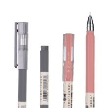 晨光(M&G)文具0.5mm黑色中性笔 全针管签字笔 本味系列 12支/盒AGPA0404