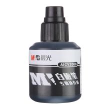 晨光(M&G)文具12ml黑色可加墨白板笔补充液 单瓶装AICV2006