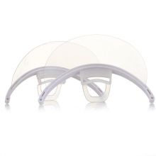名典上品 微笑透明口罩 食品级  标准防雾款 无logo 10只/盒 MS-100N