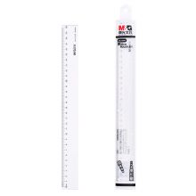晨光(M&G)文具30cm透明塑料学生绘图直尺 单把装ARL96005