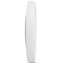 得力(deli)φ33cm时尚炫彩办公家居挂钟 白色 8948