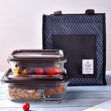 乐扣乐扣(LOCK&LOCK) 便当盒带饭保鲜盒 LLG991CS102(蓝色包款)