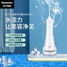 松下 (Panasonic)冲牙器 洗牙器 水牙线 非电动牙刷 全身水洗  5档可调节水压  EW1511