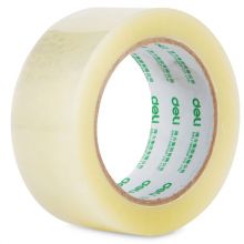得力(deli)高品质透明封箱胶带/打包胶带 45mm*100y(91.4m/卷) 6卷/筒 30183