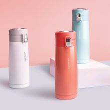 乐扣乐扣 保温杯不锈钢 380ml LHC3236MIT(薄荷绿弹盖款380ml)