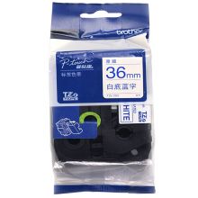 兄弟（brother）TZe-261 36mm标签色带白底黑字(适用机型9500/9700/9800/3600)