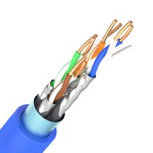 山泽(SAMZHE) CAT6A超六类双屏蔽网线（50米） LC6050