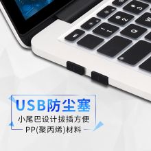 索厉(Suoli) 台式机笔记本电脑USB接口防尘塞 黑色（10个装）BU10