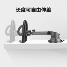 飞利浦（PHILIPS）车载手机支架 汽车导航支架空调出风口夹 DLK35002黑色
