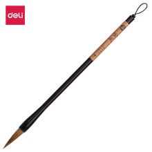 得力(deli)中号狼毫毛笔 书法 国画大中小楷成人初学者笔 75501