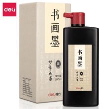 得力（deli)500ml书画墨汁  浓黑款75513
