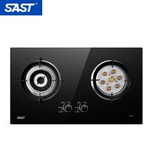 先科（SAST）双灶具嵌入式聚能能天然气灶液化气炉灶台式套装 ZD3235 天然气