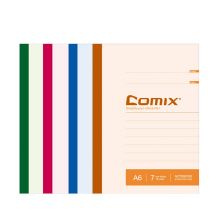 齐心（Comix）无线装订笔记本子 12本A6/50张 C4512