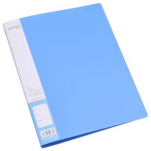 晨光(M&G)文具A4蓝色长押夹文件夹 资料夹 新锐派(含内袋) 单个装ADM95090