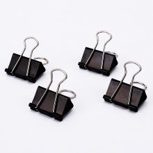 晨光(M&G)文具32mm黑色长尾夹 金属票据夹 燕尾夹 48个装ABS92844