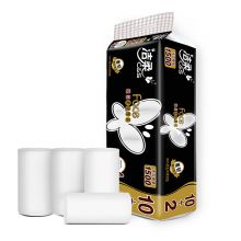 洁柔卷纸(C&S) 卫生纸加厚4层125克*12卷 黑Face面子系列 