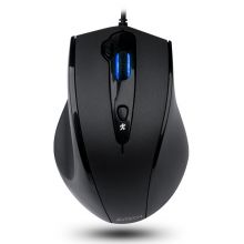 双飞燕（A4TECH) N-810FX 鼠标 有线鼠标 DPI可调 绅士哑黑 