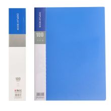晨光(M&G)文具A4/100页蓝色资料册 防水办公文件册  单个装ADM929CLB
