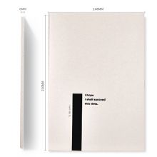 得力(deli)4本A5/60张信仰缝线软抄本 笔记本子随身记事本复古日记本 FA560-4