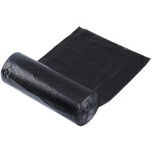 得力(deli)3卷90只中号平底垃圾袋 45×50cm 黑色9587