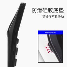 得力(deli)财务办公桌面计算器 银色1673