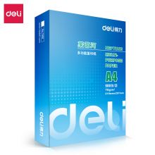 得力（deli） 7400 莱茵河 70g A4 复印纸 中高档打印纸 500张1包 单包装