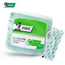 黑人（DARLIE）细滑牙线棒40支装 独立包装 高分子PE线 纤韧丝滑