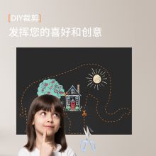得力(deli)90*120cm家用软磁铁磁性自粘白板贴可擦写字板画板 含背胶50002
