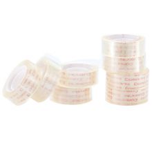 齐心（Comix） 胶带8卷装 宽18mm*长27.4米/卷 易撕高粘性 JF1830-8