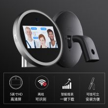 钉钉 人脸识别智能前台云考勤机面部打卡机魔点非指纹扫脸考勤 M2