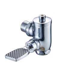 芬驰（FENCHI） 脚踏式蹲便器冲水阀全铜壳体 90°脚踏-大阀体【1寸进水口】