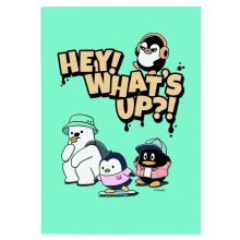 齐心(Comix)文具笔记本子日记本缝线本软面抄本学生事本 QQ系列 A5 40张  QFC112