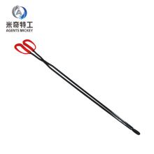 米奇特工（Agents mickey） MLG13 火钳垃圾夹 环卫扁头垃圾钳 红塑柄火钳 塑柄扁头款71.5cm