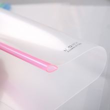 晨光(M&G)文具10个装A4/5mm透明彩色圆杆抽杆夹 雅悦系列 文件夹ADMN4198
