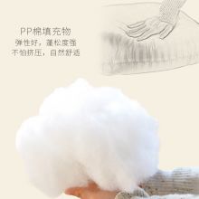 佳佰 抱枕靠垫 简约纯色天鹅绒柔软舒适抱枕沙发靠垫 米灰色 45*45cm