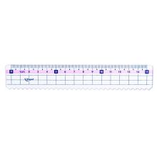 马培德（Maped）彩趣波浪线直尺15cm 210801CH
