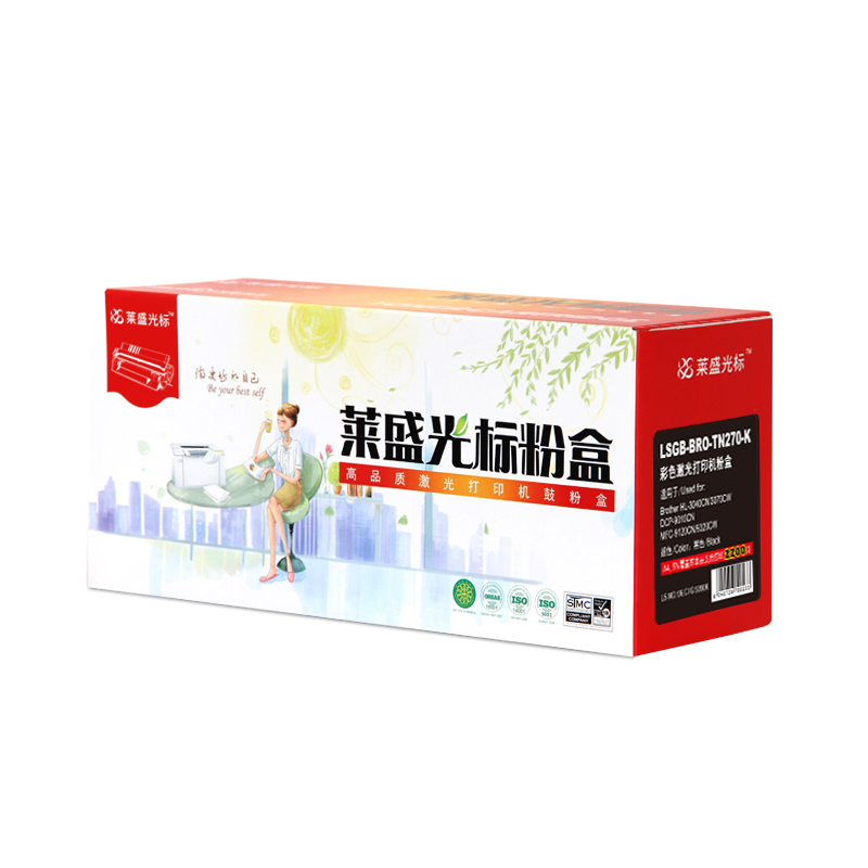 莱盛光标LSGB-BRO-TN270-K黑色粉盒