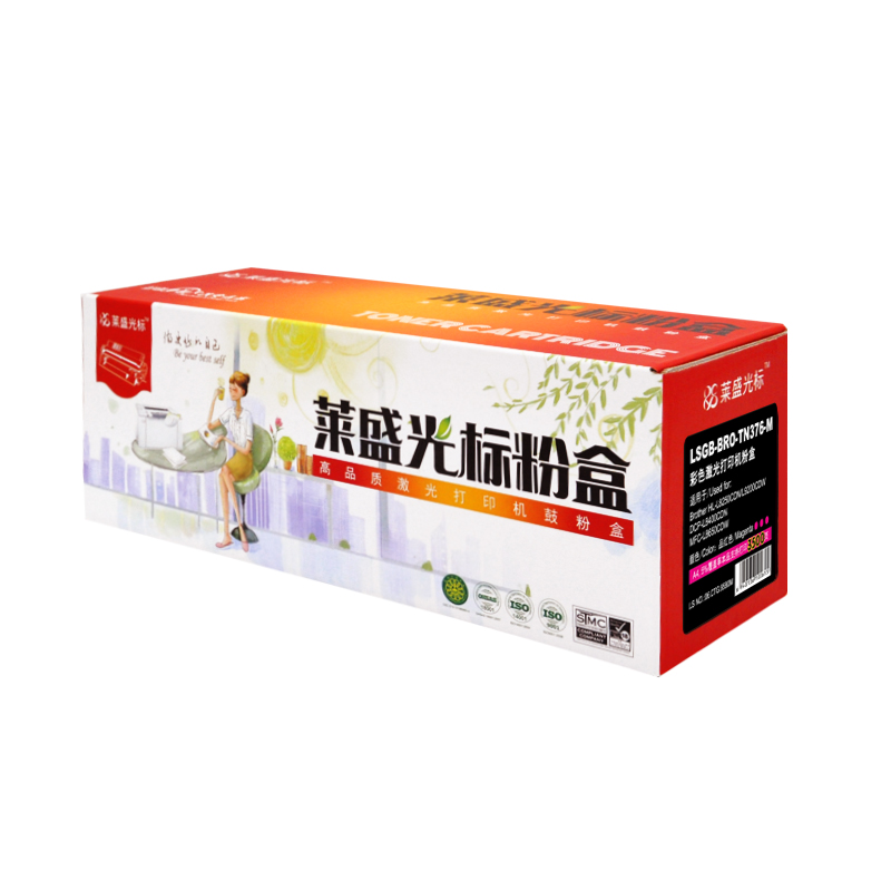 莱盛光标LSGB-BRO-TN376-M红色粉盒