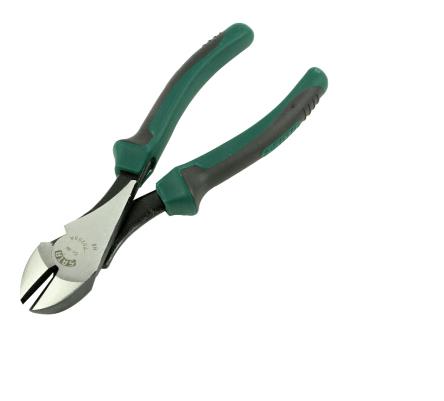 世达（SATA）70203A 斜嘴断线钳双色柄7英寸