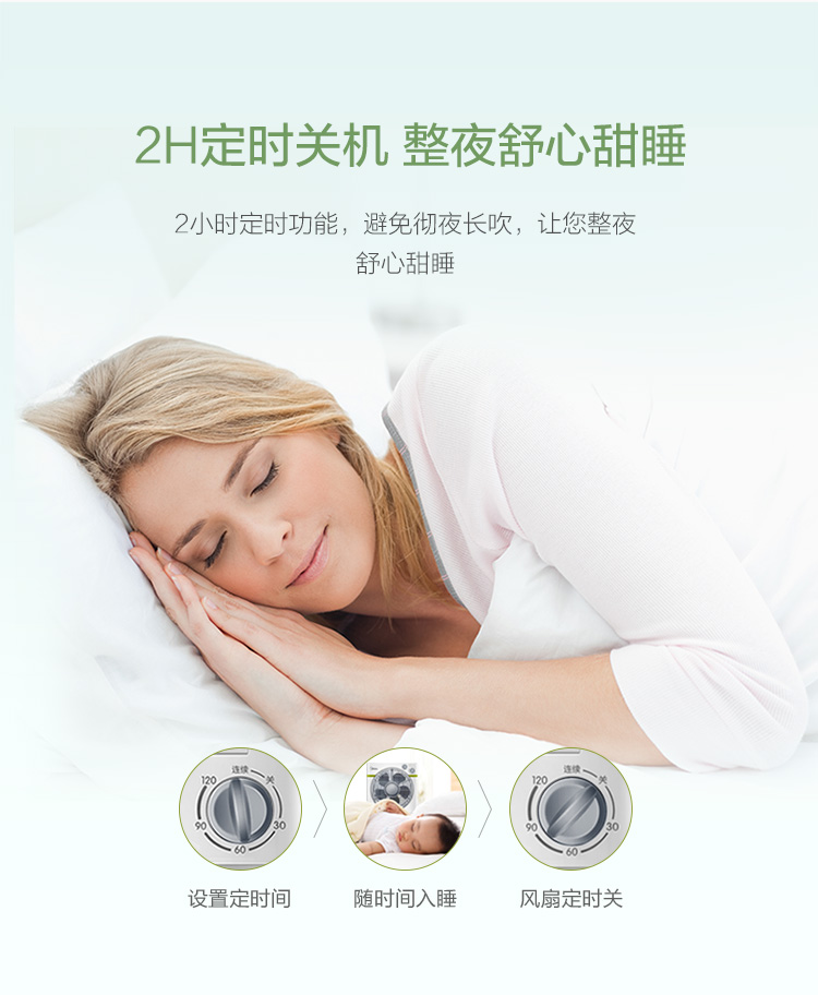 美的（Midea）KYT30-15AW 台式转页扇/电风扇-京东